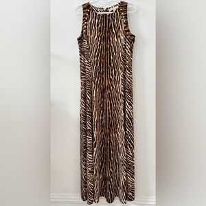 Michael Kors Animal Print Maxi Dress